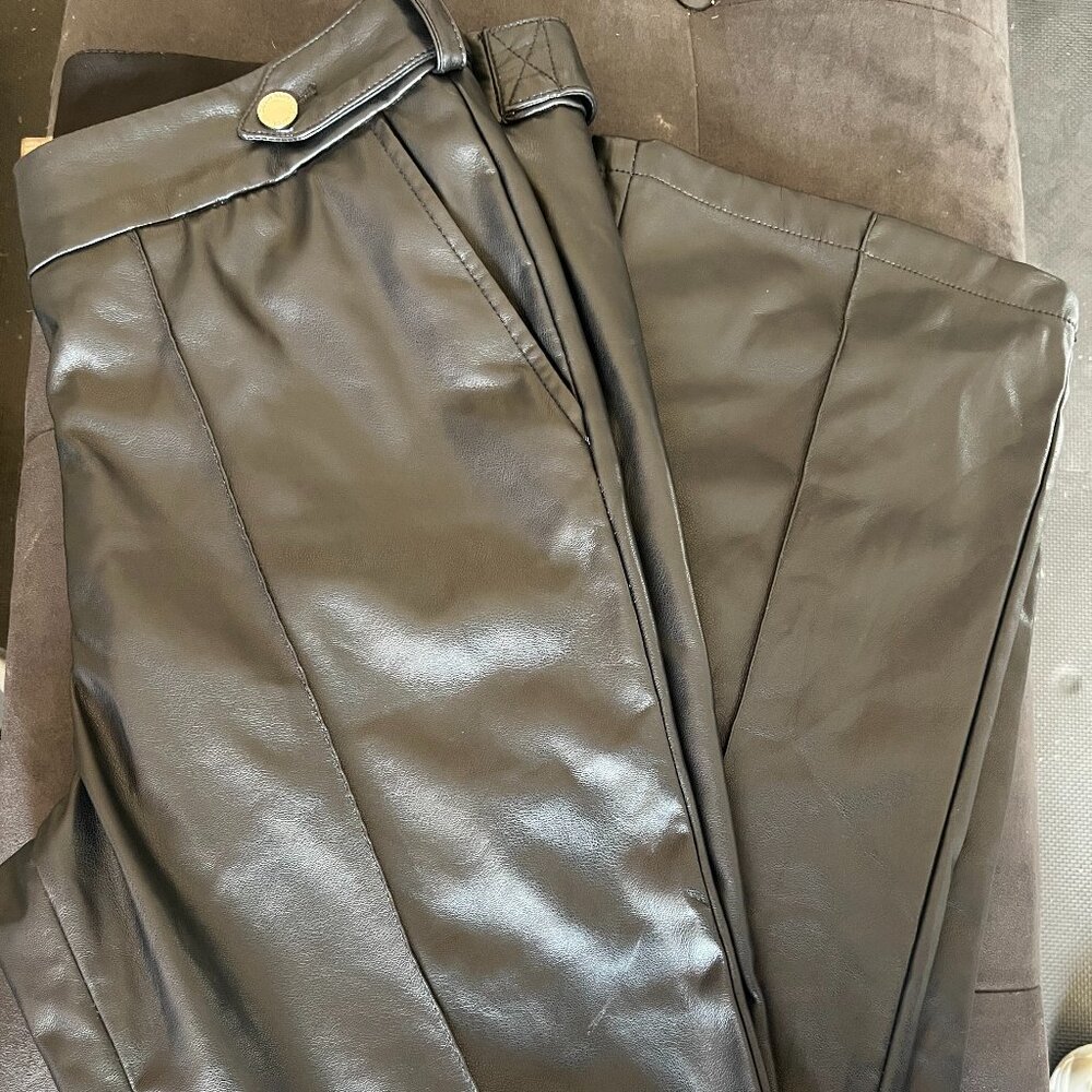 Calvin Klein leather pants